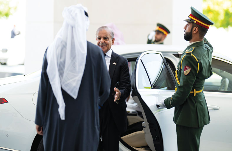 رئيس الدولة ورئيس وزراء باكستان يبحثان علاقات التعاون بين البلدين والتطورات الإقليمية 