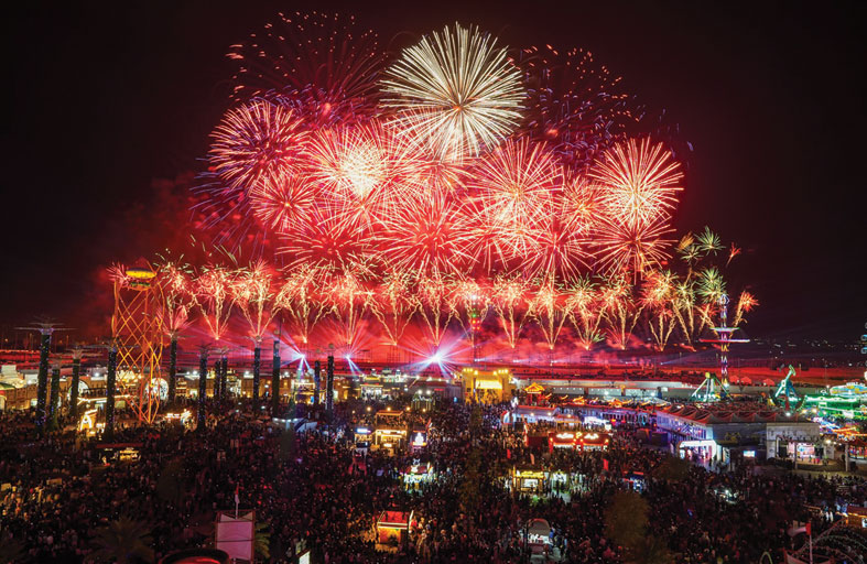 مهرجان الشيخ زايد يحطم 4 أرقام قياسية جديدة في موسوعة «غينيس» لاستقبال العام الجديد 2024 