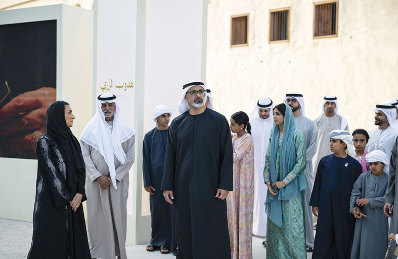 خالد بن محمد بن زايد يزور مهرجان الحصن 2026 