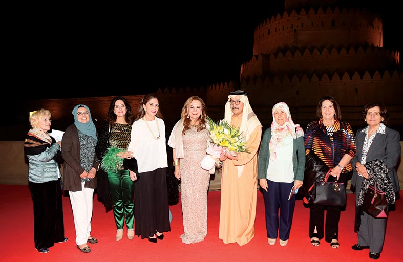 سعيد بن طحنون يشيد بالقائمين على المهرجان ويعلن عالميته بعد أربع دورات من النجاح 