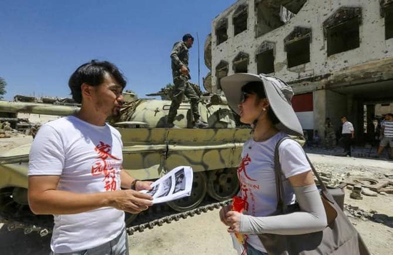 جاكي شان في سوريا لتصوير فيلمه عملية الوطن