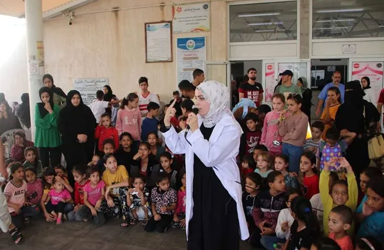 جلسات دعم نفسي للجرحى والكوادر الطبية في غزة