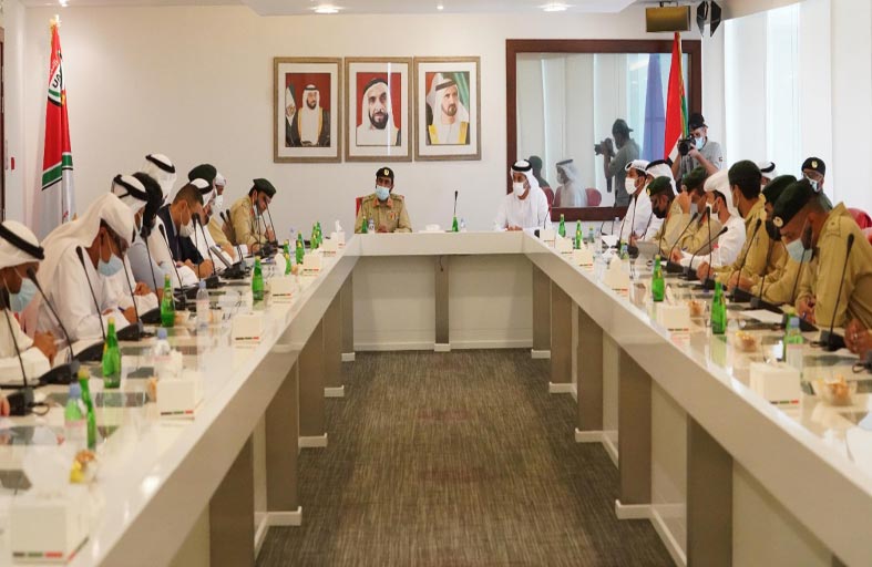 اتحاد الكرة يعقد اجتماعا تنسيقيا مع لجنة تأمين الفعاليات بشرطة دبي