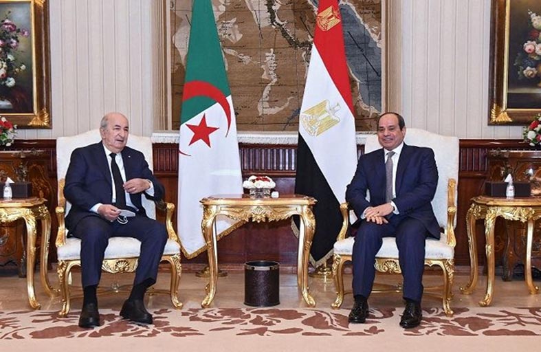 السيسي وتبون يتفقان على أهمية إنجاز الانتخابات الليبية