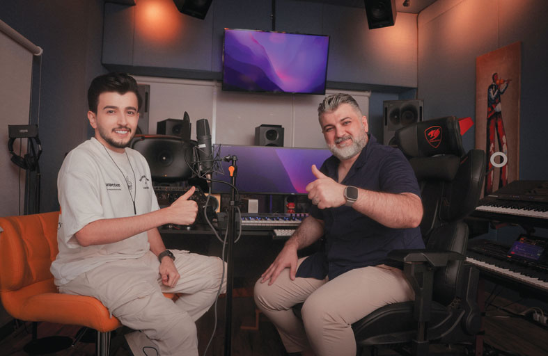 حازم الصدير يجتمع مع زياد يوسف بعمل غنائي عراقي في دبي