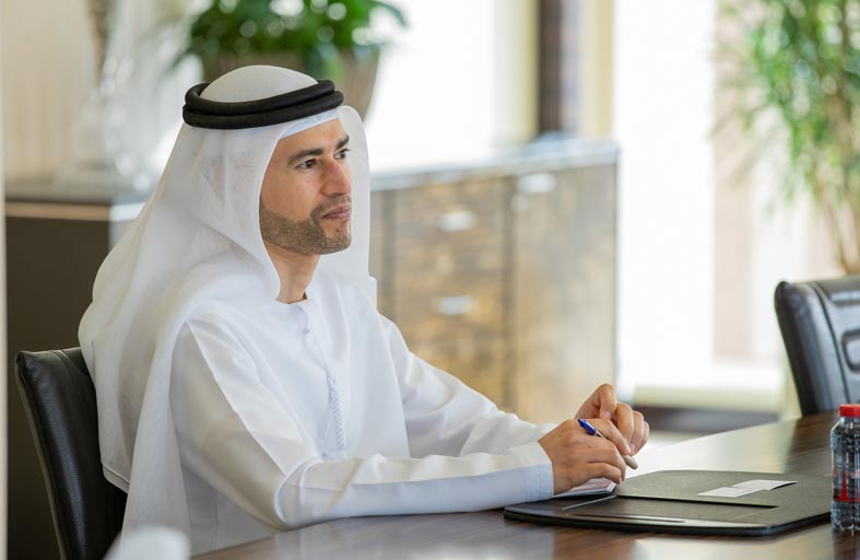 الحسيني يلتقي مدير عام صندوق النقد الدولي