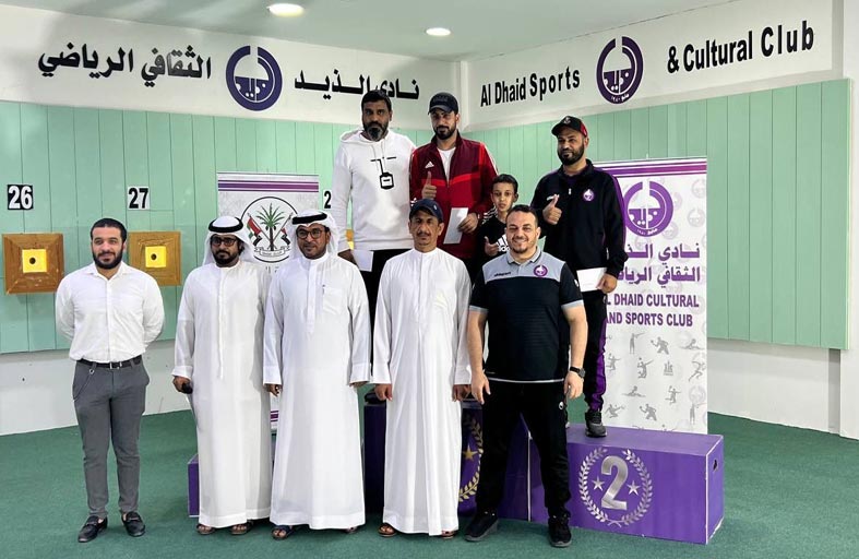 بنات النصر وفتيات الشارقة يتألقن ببطولتي المسدس