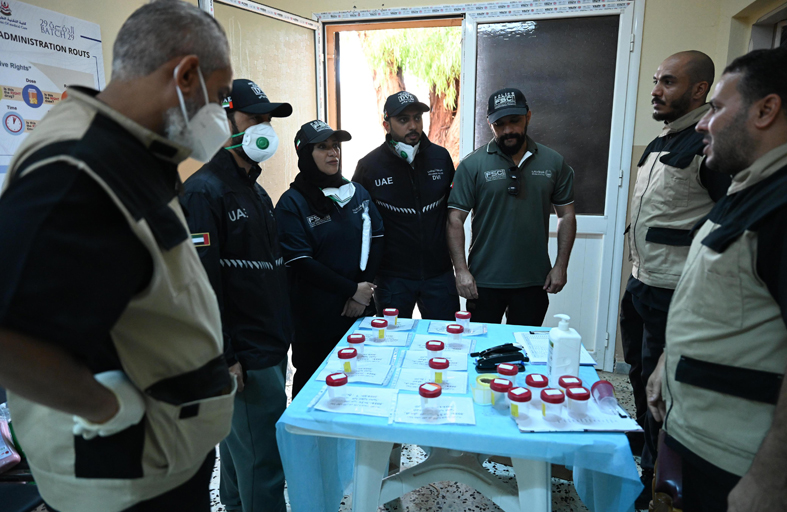 فريق الإمارات للبحث والإنقاذ يسهم في العثور على 229 مفقودا من ضحايا إعصار دانيال في درنة الليبية