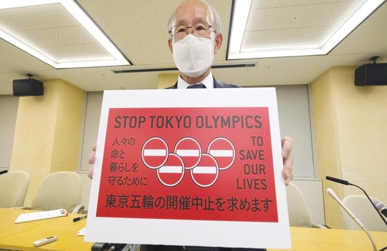 80% من اليابانيين يعارضون إقامة الألعاب هذه السنة 