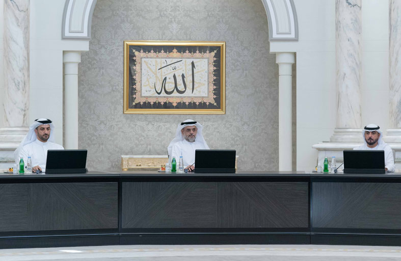 ولي عهد الشارقة يترأس اجتماع المجلس التنفيذي 