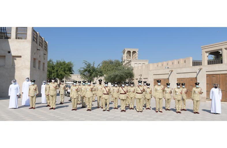 اللواء المنصوري يتفقد مركز شرطة الرفاعة