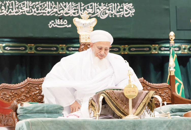 سلطان البهرة الداوودية يشيد بالازدهار والوئام والتسامح في الإمارات