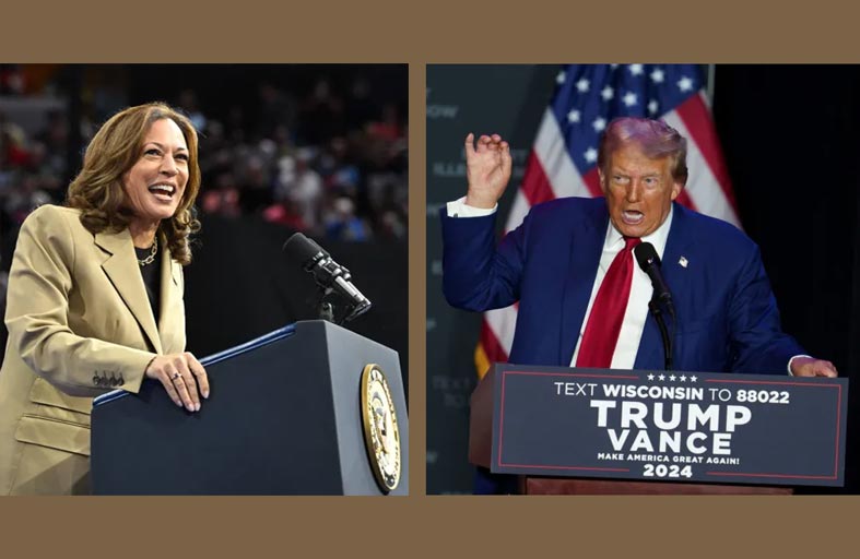 ترامب ينشر صورا مُضلِلة وأكاذيب و يتهم بايدن وهاريس بالتقصير في التعامل مع الكارثة  