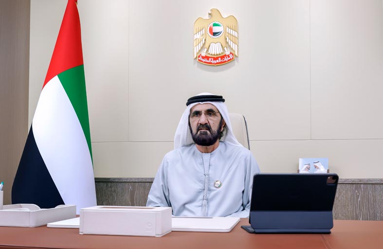 محمد بن راشد ورئيس وزراء موريشيوس يشهدان التوقيع على اتفاقية الشراكة الاقتصادية الشاملة بين الدولتين 