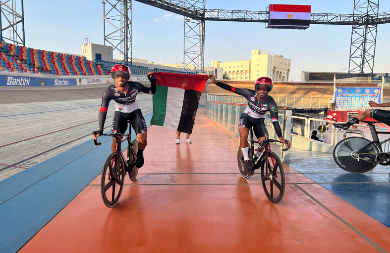 الدراج أحمد المنصوري: الإنجاز الأخير في البطولة العربية للمضمار بالقاهرة سيكون حافزا للفترة المقبلة