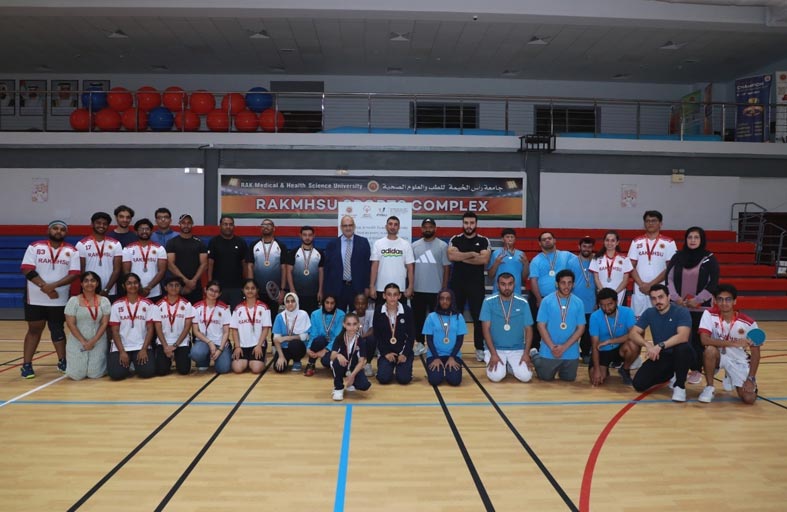 جامعة رأس الخيمة تنظم يوماً رياضياً لأصحاب الهمم