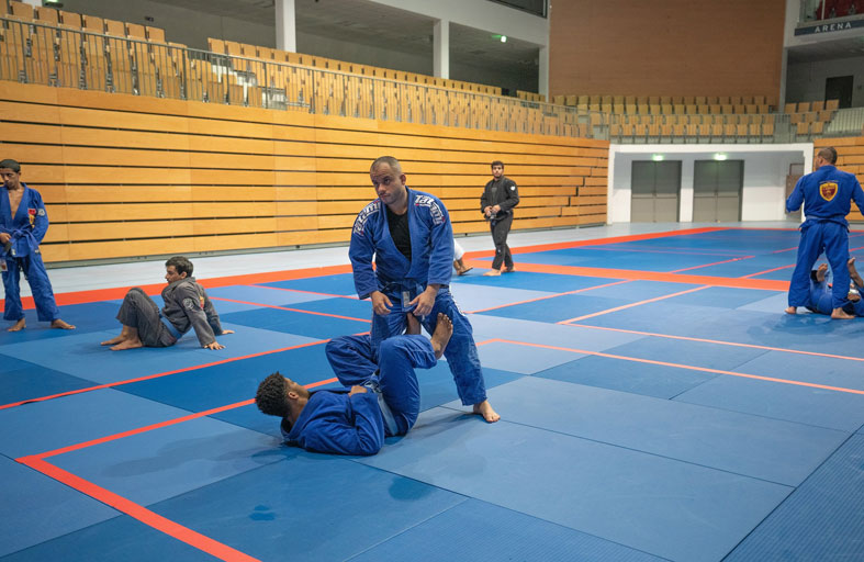 جوجيتسو أرينا تستقبل دفعة جديدة من لاعبي الجوجيتسو 