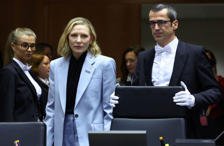 كيت بلانشيت تحث الاتحاد الأوروبي على زيادة دعم اللاجئين