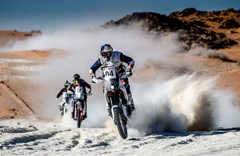 الدراج العالمي محمد البلوشي يبدأ برنامج إعداده لرالي أبوظبي الصحراوي