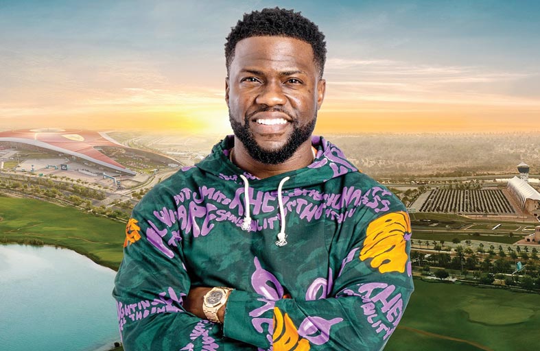 كيفن هارت يفاجئ زوار مركز ياس مول