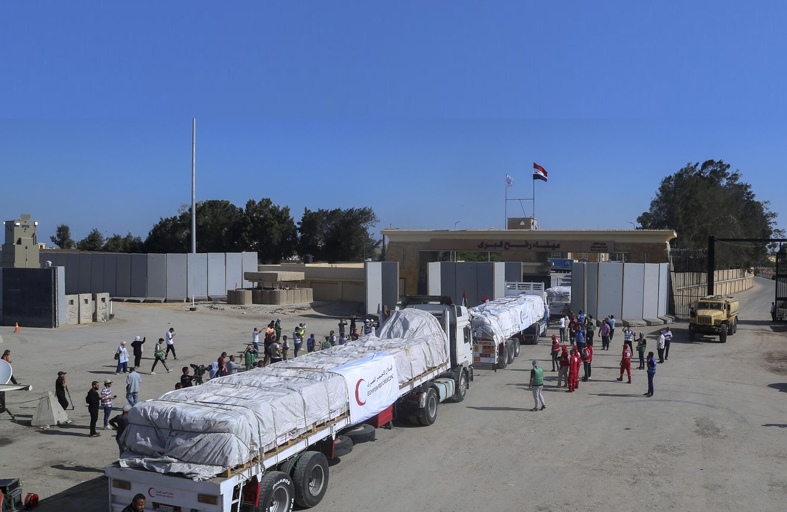 مساع دولية حثيثة لإيصال المساعدات إلى قطاع غزة 