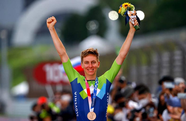 دراج فريق الإمارات بوجاتشار يحرز الميدالية البرونزية في أولمبياد طوكيو