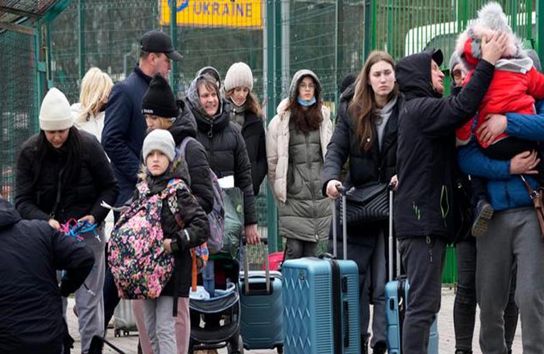  2,5 مليون شخص فروا من أوكرانيا