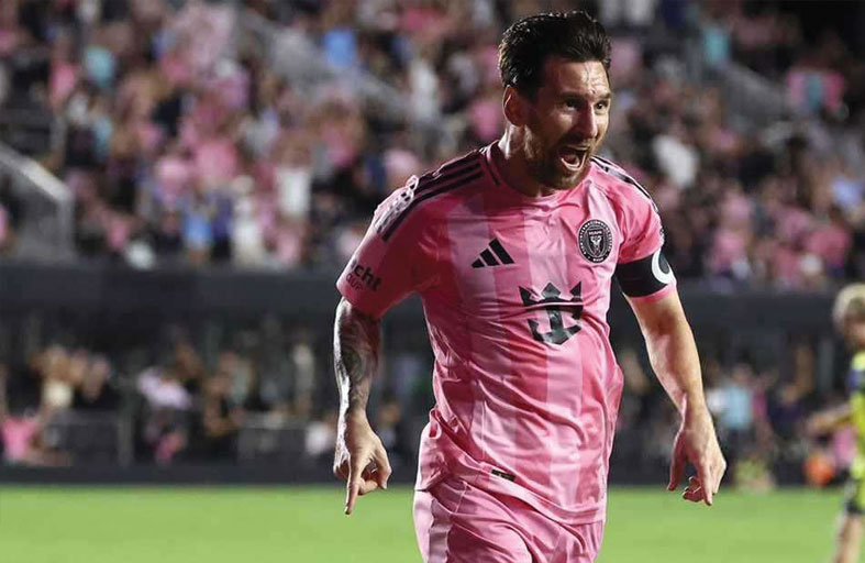 ميسي يحقق أرقاما قياسية في فوز إنتر ميامي على ناشفيل