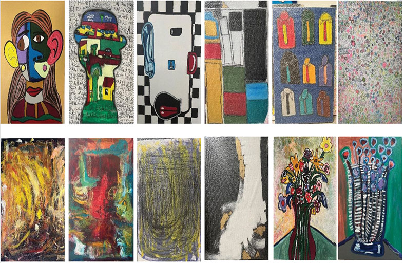 مطار دبي الدولي يحتفي بإبداعات أصحاب الهمم في معرض فني استثنائي