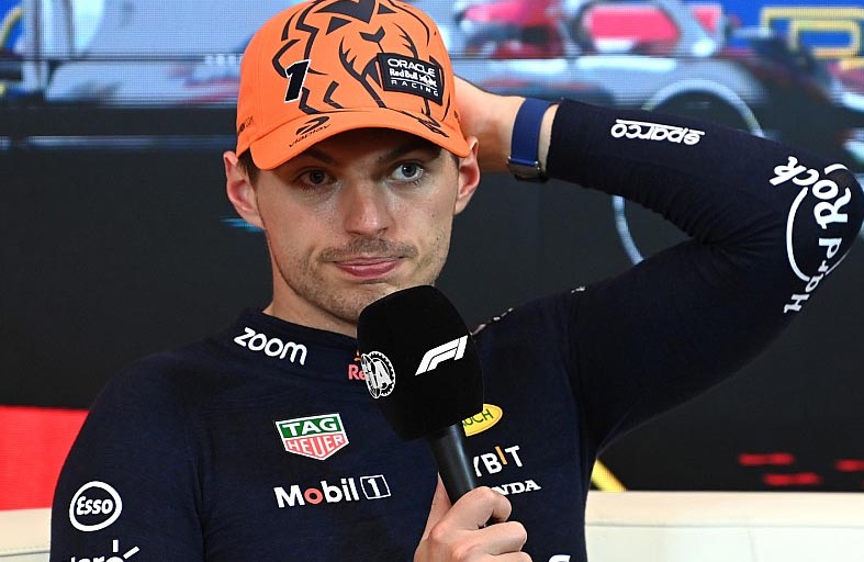 معاقبة فيرستابن عند خط الانطلاق في جائزة بلجيكا الكبرى 