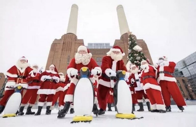 نظرة على مدرسة بابا نويل  في بريطانيا