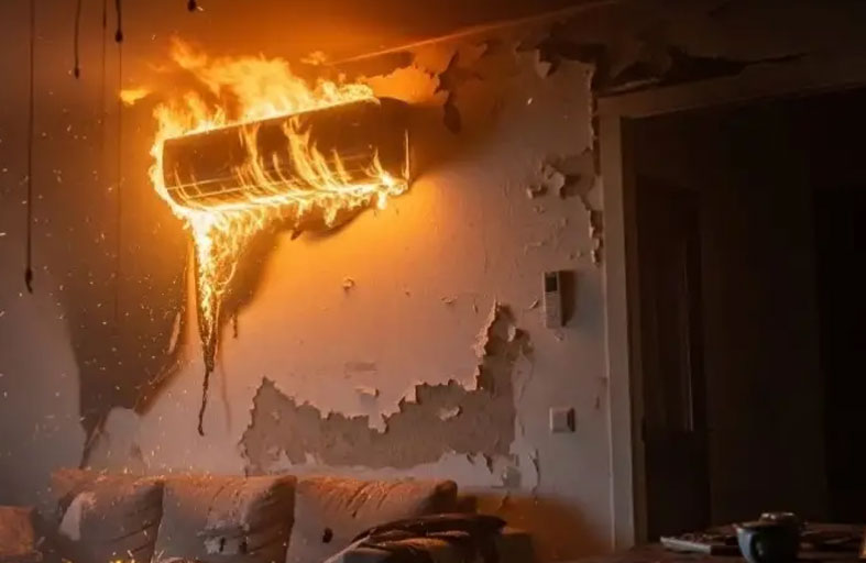 انفجار مكيف هواء يقتل عائلة كاملة