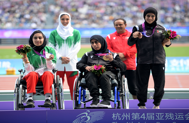 بعثة الإمارات ترفع رصيدها إلى 6 ميداليات في «البارالمبية الآسيوية»