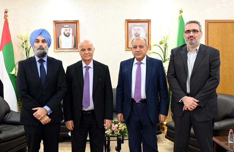 تعزيز التعاون بين جامعة الشارقة ومعهد  تشارترد البريطاني