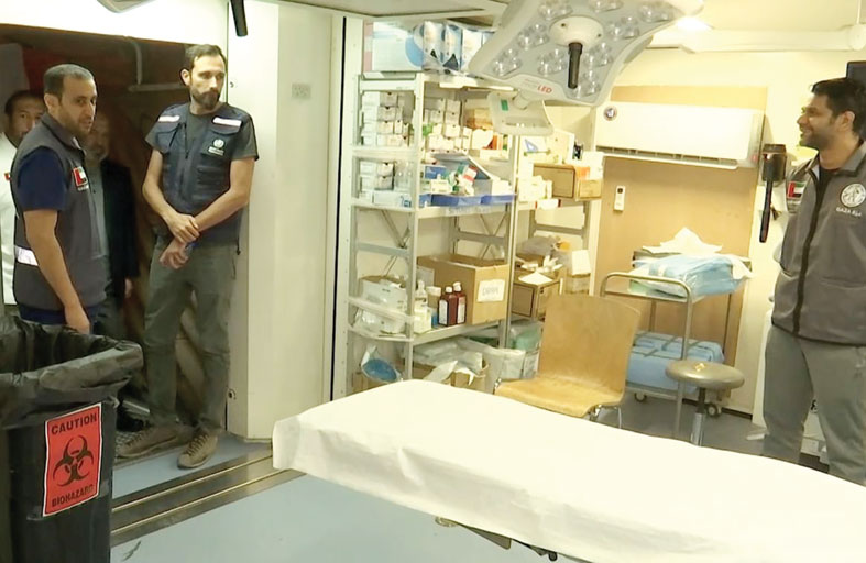 وفد من منظمة الصحة العالمية يزور المستشفى الميداني الإماراتي في قطاع غزة ويشيد بجهوده الإنسانية 