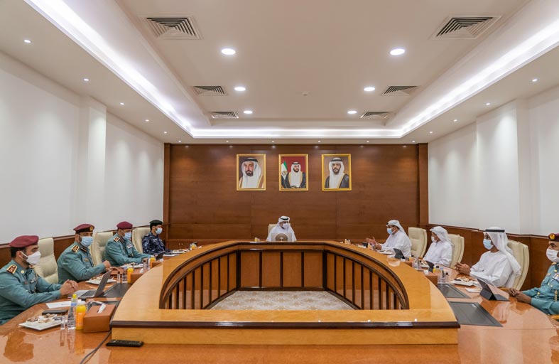 ولي عهد الشارقة يترأس اجتماع مجلس أكاديمية العلوم الشرطية