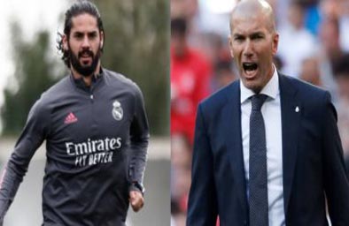 أسباب وراء تمسك زيدان ببقاء إيسكو في ريال مدريد