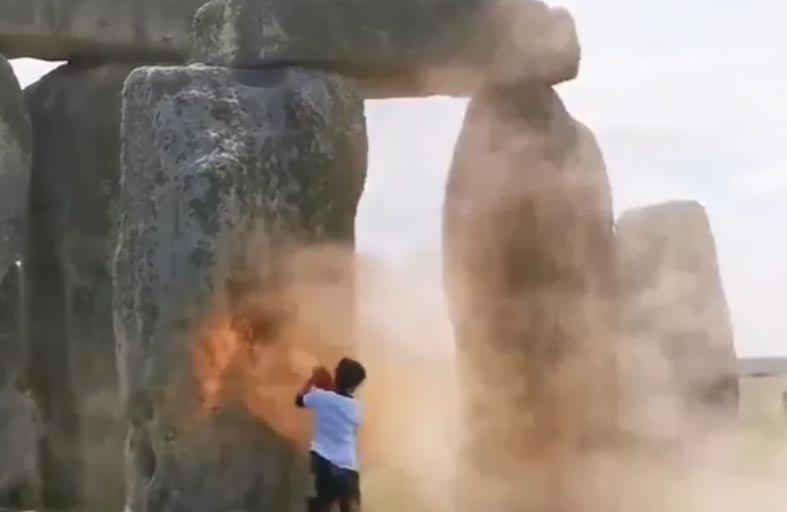 تخريب معلم أثري مدرج على قائمة التراث العالمي