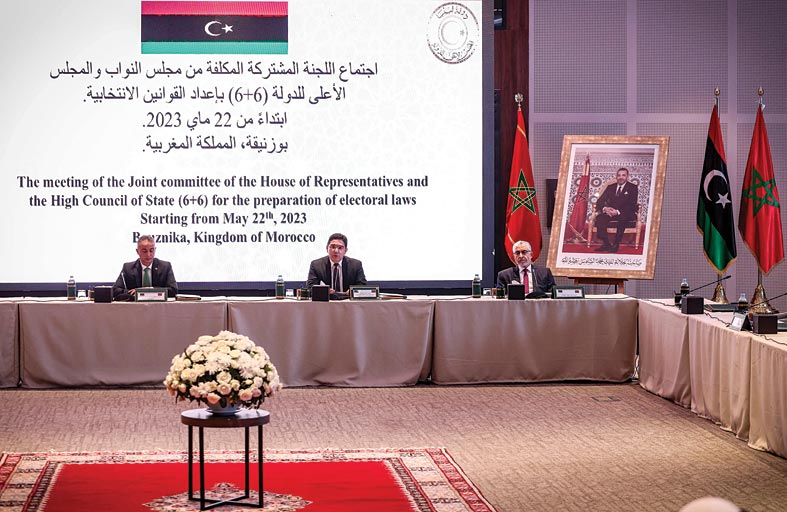 فشل التوقيع على إعلان بوزنيقة بشأن قانون الانتخابات الليبية