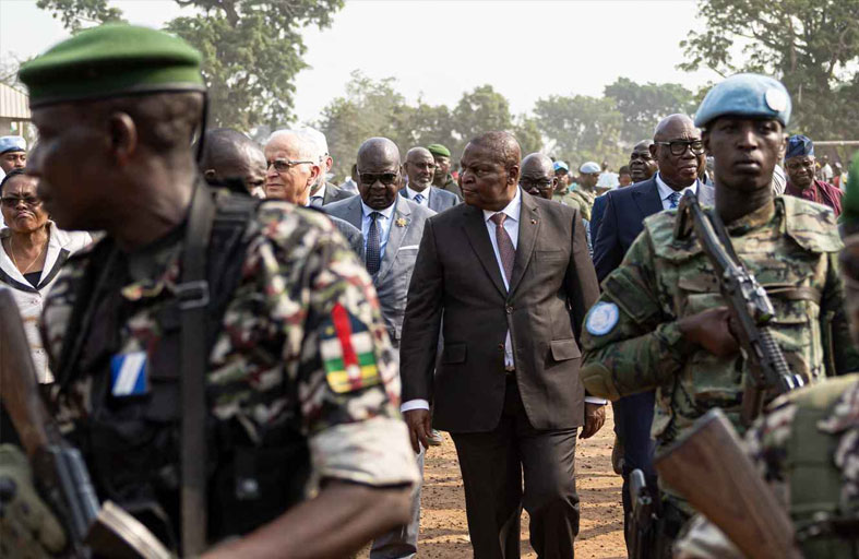  أكبر حركتين متمردتين في أفريقيا الوسطى تلقيان السلاح