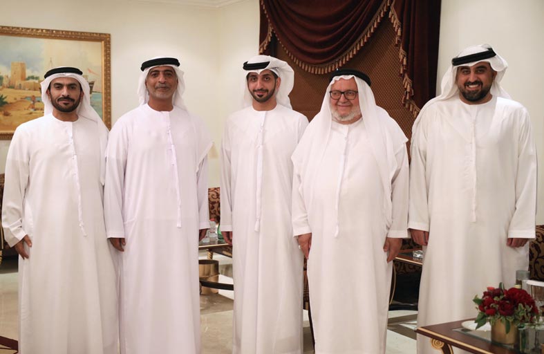 أفراح القواسم وآل مكتوم