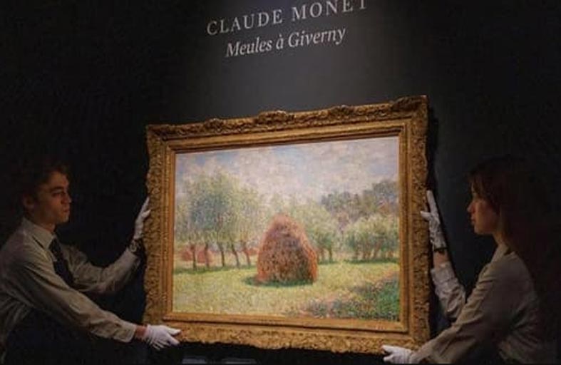 بيع لوحة لرسام فرنسي بمبلغ قياسي في نيويورك