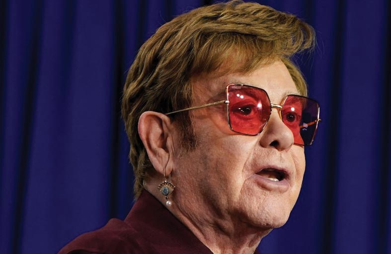 إلتون جون يعلن إصابته بـ«فقدان البصر»