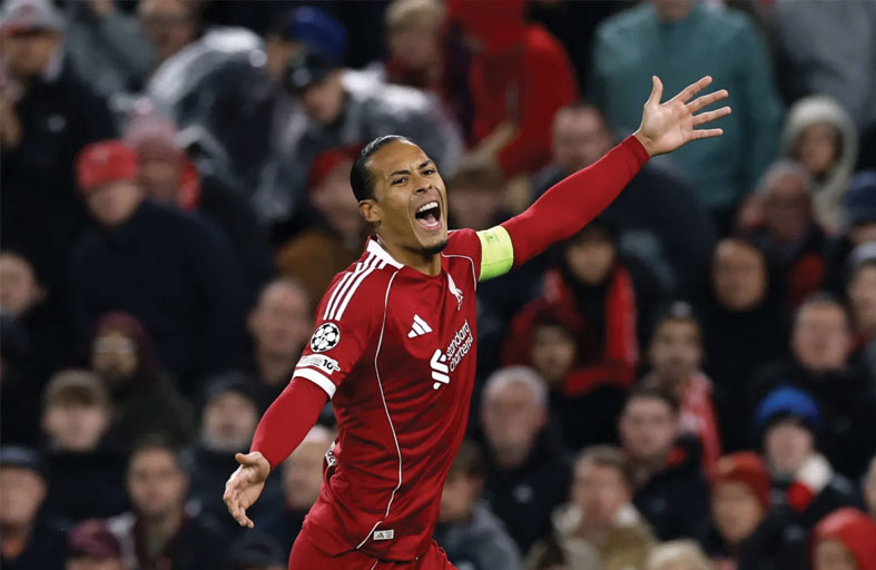 فان دايك بعد الفوز على ريال مدريد... «كل شيء يبدأ من الدفاع»