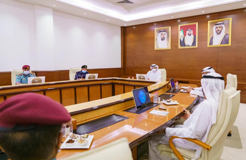 ولي عهد الشارقة يترأس اجتماع مجلس أكاديمية العلوم الشرطية