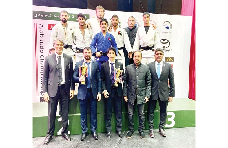 منتخب الرجال للجودو يحرز اللقب الذهبي في عربية الأردن