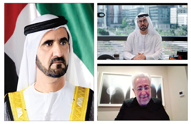 محمد بن راشد يهنئ البروفيسور السوري أسامة خطيب لفوزه بجائزة (نوابغ العرب 2024) عن فئة الهندسة والتكنولوجيا