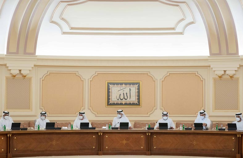 ولي عهد الشارقة يترأس اجتماع المجلس التنفيذي