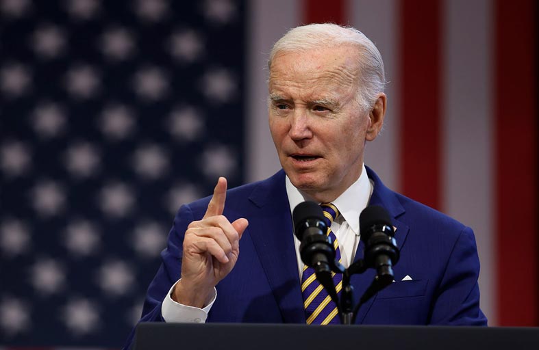  بايدن: تعليق روسيا معاهدة «نيو ستارت» لا يعني نيّتها استخدام السلاح النووي 