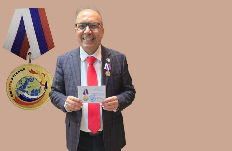 الكرملين يكرم الدكتور ياسر اللحام 